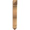 Ekena Millwork Funston Arts & Crafts Smooth Bracket, Western Red Cedar, 3 1/2"W x 14"D x 26"H BKT04X14X26FST03SWR - alternate 4